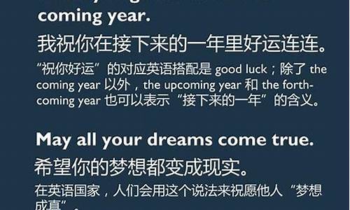 表示祝福的英语句子有哪些_表达祝福的英语句型