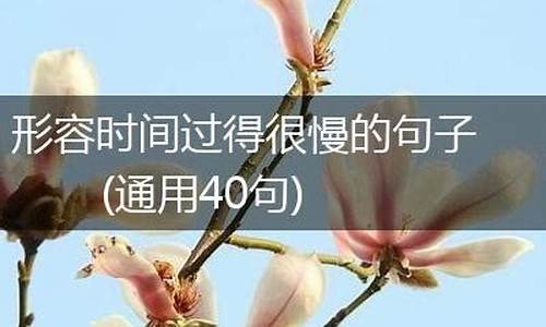 形容时间过的慢的句子_形容时间过的慢的句子五年级